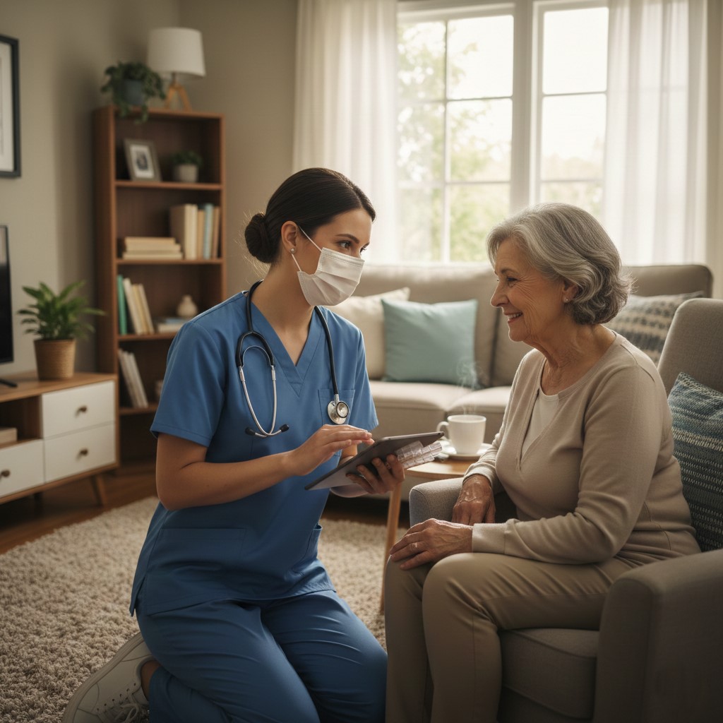 زيارات تمريض منزلية