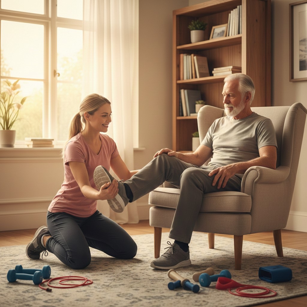 علاج طبيعي بالمنزل